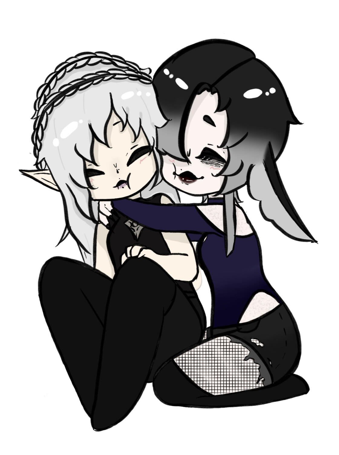 &#39;Sisters&#39; 2 by AdelineTheMushmoth